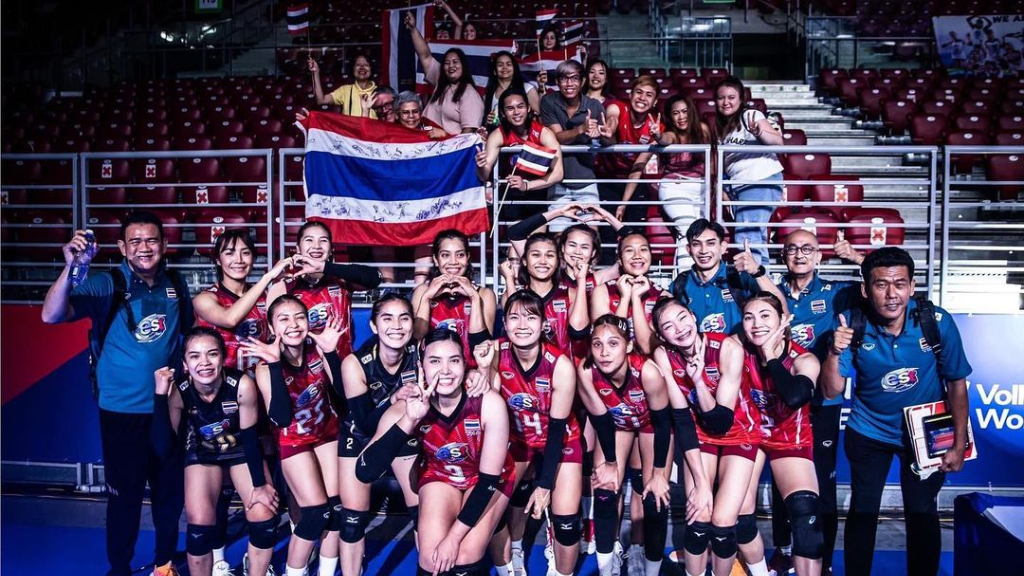 วอลเลย์บอลหญิงทีมชาติไทย เปิดหน้าประวัติศาสตร์ใหม่ คว้าตั๋วเข้าสู่รอบ 8 ทีมสุดท้าย ศึกเนชั่นส์ลีก2022 ได้เป็นครั้งแรก