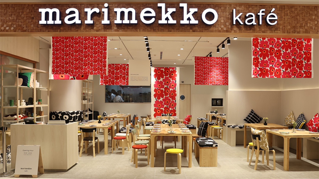Marimekko Kafé lifestyle space ที่แรกของโลกของแบรนด์ Marimekko ที่ EMPORIUM