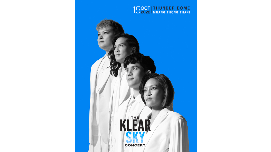 “GMM SHOW” จัดคอนเสิร์ตใหญ่ครั้งที่ 2 ของวง “Klear” ในงาน “THE KLEAR SKY CONCERT”